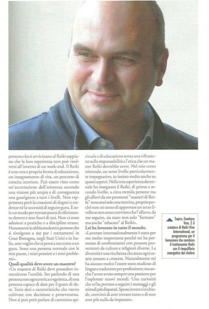 Il Reiki cura e dà energia