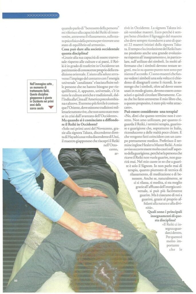 Il Reiki cura e dà energia